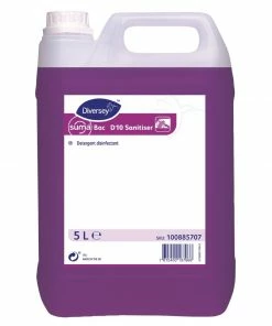 Best reviews of 😍 Diversey Suma Bac D10 Cleaner And Sanitiser Concentrate 5Ltr (Pack Of 2) 🎉