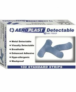 Best reviews of ๐ฅ AEROPLAST DETECTABLE BLUE PLASTERS EXTRA WIDE 25X75MM - BOX 100 ๐