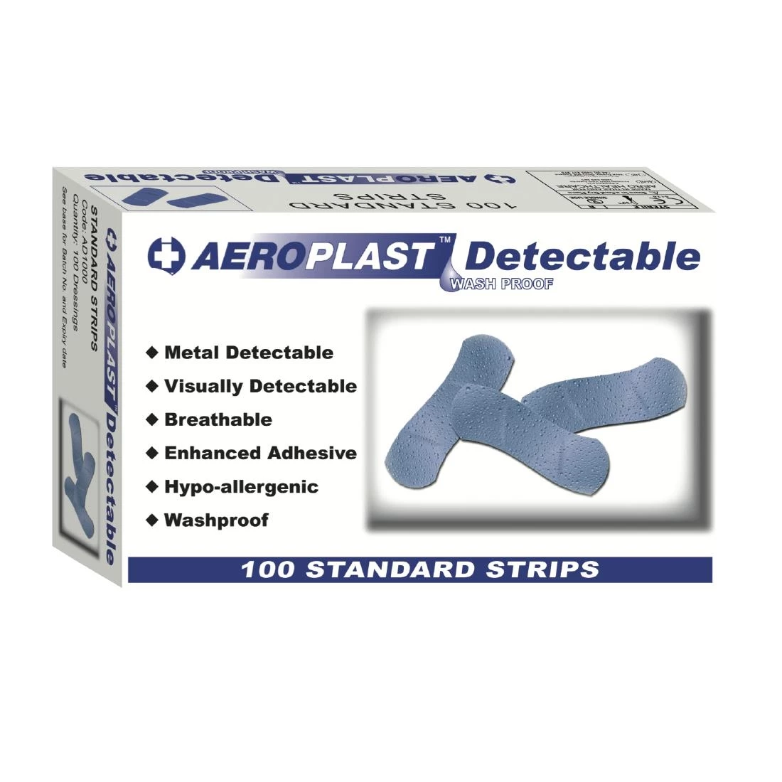Best reviews of 🔥 AEROPLAST DETECTABLE BLUE PLASTERS EXTRA WIDE 25X75MM - BOX 100 🎉 1 Best reviews of 🔥 AEROPLAST DETECTABLE BLUE PLASTERS EXTRA WIDE 25X75MM - BOX 100 🎉