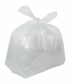 Flash Sale 🔔 Jantex Large Light Duty Clear Bin Bags 80Ltr (Pack Of 200) 👏