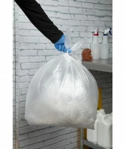 New ❤️ Jantex Light Duty Recycled Bin Bag 10kg 80ltr Clear (Pack Of 200) 👍 8 New ❤️ Jantex Light Duty Recycled Bin Bag 10kg 80ltr Clear (Pack Of 200) 👍 -Cleaning & Janitorial Supplies Shop cd665 bag new 1971 1