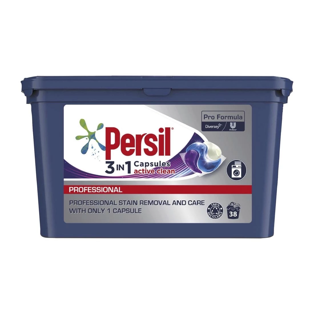 Outlet ❤️ Persil Pro-Formula 3in1 Active Clean Laundry Capsules (Pack Of 3x38) 🤩 1 Outlet ❤️ Persil Pro-Formula 3in1 Active Clean Laundry Capsules (Pack Of 3x38) 🤩