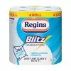 Best Pirce 💯 Regina Blitz Household Towel 3-Ply 280 Sheets (Pack Of 4) 💯