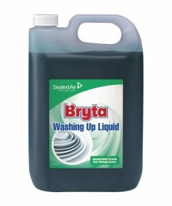 Hot Sale ๐งจ Bryta Washing Up Liquid Concentrate 5Ltr (2 Pack) โ๏ธ