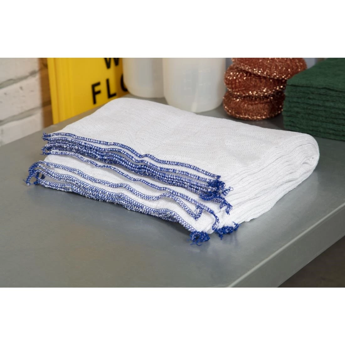 Best Sale 👏 Jantex Dish Cloths Blue (Pack Of 10) ✔️ 2 Best Sale 👏 Jantex Dish Cloths Blue (Pack Of 10) ✔️ - Image 2