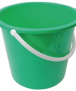 Cheap 🔥 Jantex Round Plastic Bucket Green 10Ltr 😍