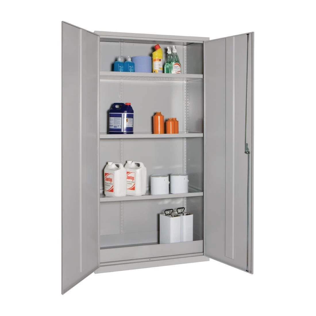 Outlet ๐ Elite Lockers COSHH Cabinet Double Door Grey 36Ltr ๐ 1 Outlet ๐ Elite Lockers COSHH Cabinet Double Door Grey 36Ltr ๐