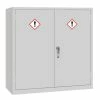 Best Pirce 🛒 Elite Lockers COSHH Cabinet Double Door Grey 30Ltr 🎁