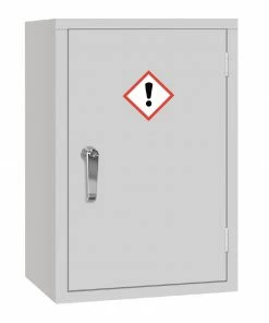 Deals ⭐ Elite Lockers COSHH Cabinet Single Door Grey 10Ltr 🥰
