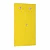 Best Pirce 🔥 Elite Lockers Hazardous Substance Cabinet Double Door Yellow 50Ltr 👏