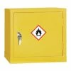 Cheapest 💯 Elite Lockers Hazardous Substance Cabinet Single Door Yellow 5Ltr 👍