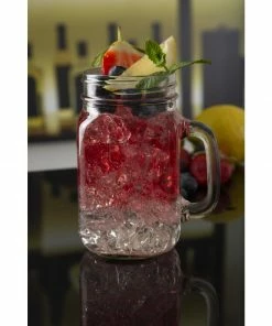 New ๐ Olympia Handled Jam Jar Glasses 450ml (Pack Of 12) ๐ 23 New ๐ Olympia Handled Jam Jar Glasses 450ml (Pack Of 12) ๐ -Cleaning & Janitorial Supplies Shop ce678 glass 1