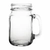 New 🔔 Olympia Handled Jam Jar Glasses 450ml (Pack Of 12) 👏