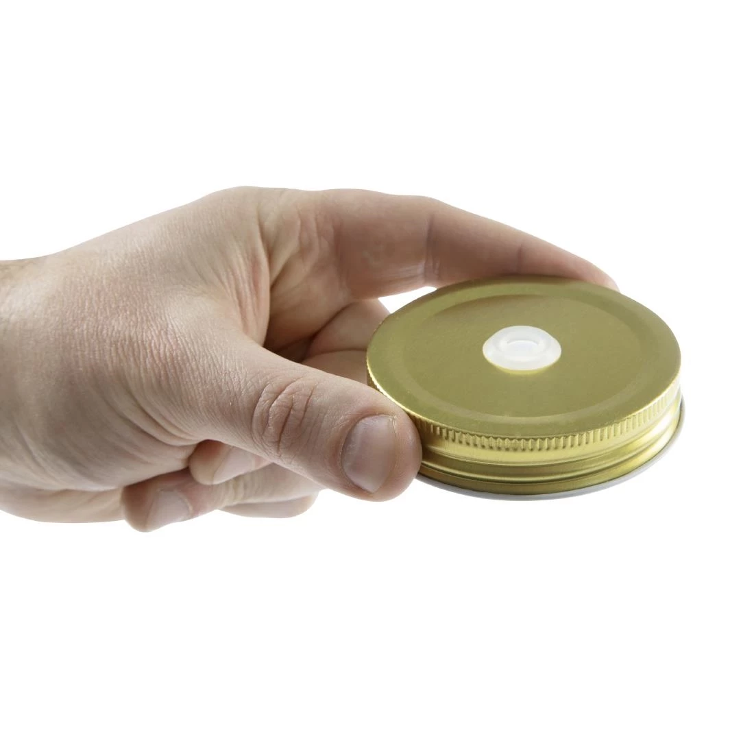 Brand new ✔️ Olympia Mason Jar Lid With Straw Hole (Pack Of 12) ✔️ 2 Brand new ✔️ Olympia Mason Jar Lid With Straw Hole (Pack Of 12) ✔️ - Image 2