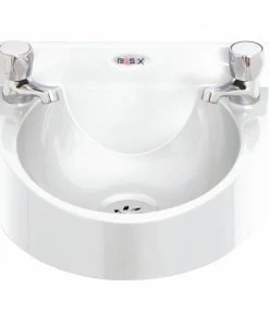 Promo 🌟 Basix Polycarbonate Wash Hand Basin White 😀