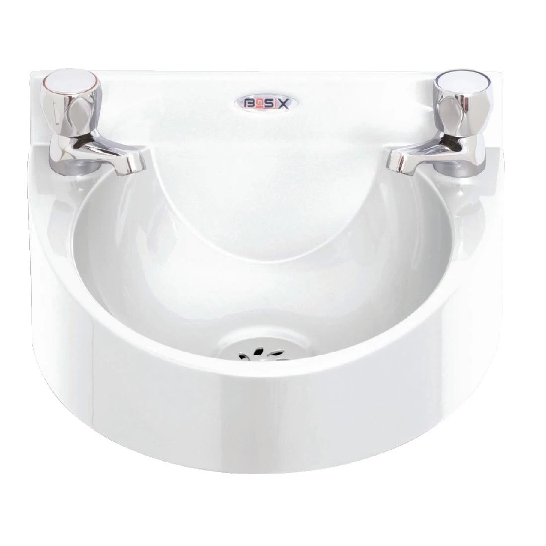 Promo 🌟 Basix Polycarbonate Wash Hand Basin White 😀 1 Promo 🌟 Basix Polycarbonate Wash Hand Basin White 😀