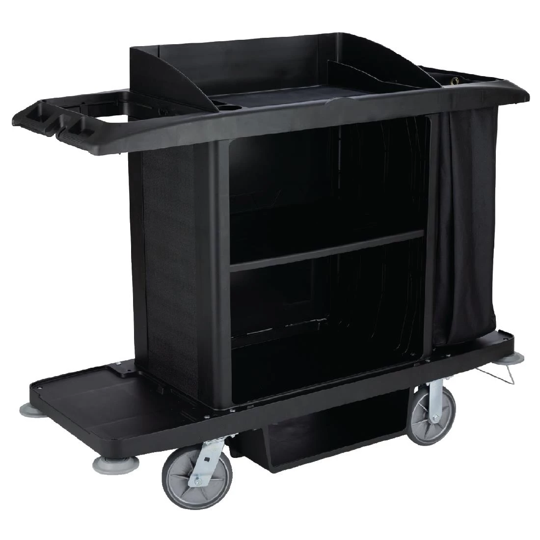 Discount ✨ Rubbermaid Large Housekeeping Cart 🌟 1 Discount ✨ Rubbermaid Large Housekeeping Cart 🌟