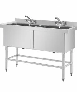 Deals 🤩 Vogue Double Deep Pot Sink 💯 -Cleaning & Janitorial Supplies Shop cf406 3