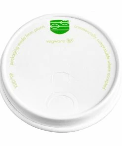 Brand new 😉 Vegware Compostable 79-Series Paper Hot Cup Lid (Pack Of 1000) 😀