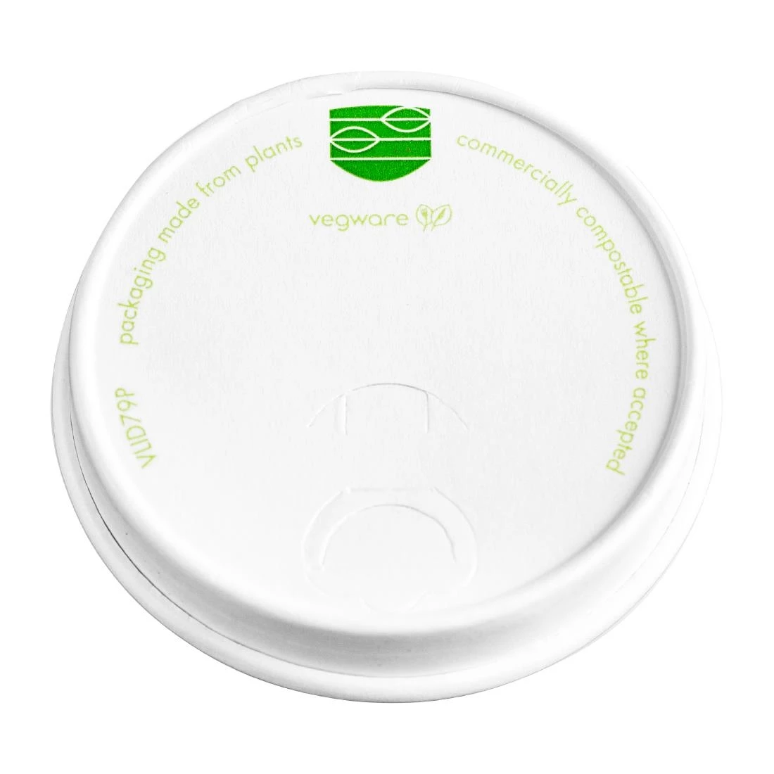 Brand new 😉 Vegware Compostable 79-Series Paper Hot Cup Lid (Pack Of 1000) 😀 1 Brand new 😉 Vegware Compostable 79-Series Paper Hot Cup Lid (Pack Of 1000) 😀