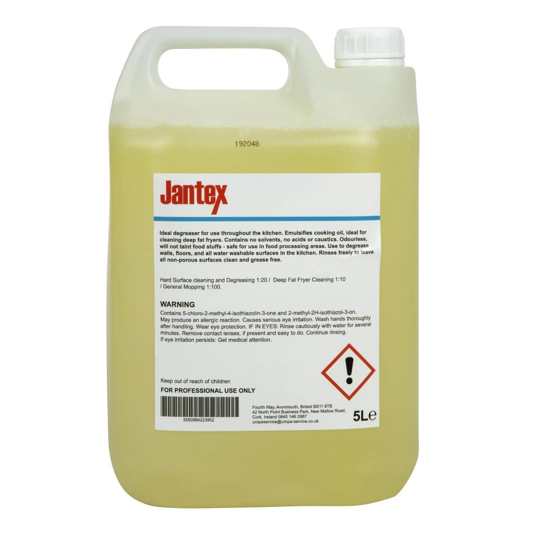 Discount โ๏ธ Jantex Kitchen Degreaser Concentrate 5Ltr ๐ฏ 4 Discount โ๏ธ Jantex Kitchen Degreaser Concentrate 5Ltr ๐ฏ - Image 4