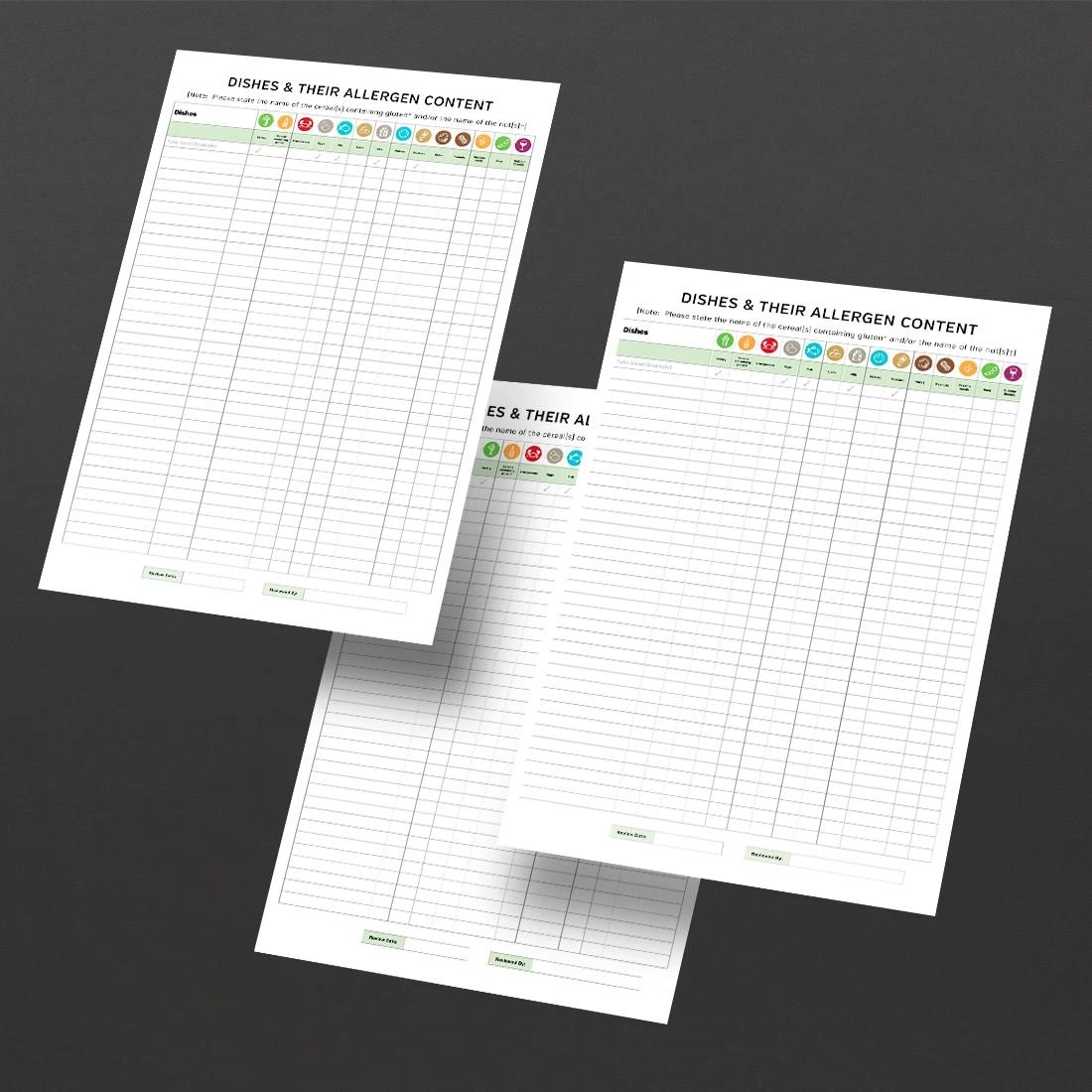 Best deal 👍 Mileta Chef Dishes Allergy Awareness Staff Guidance Replacement Posters (Pack Of 3) 😉 1 Best deal 👍 Mileta Chef Dishes Allergy Awareness Staff Guidance Replacement Posters (Pack Of 3) 😉