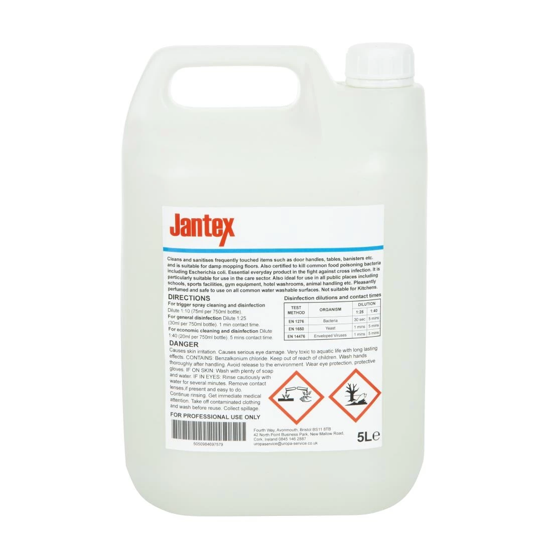 Coupon 🔔 Jantex Virucidal Surface Sanitiser Concentrate Frangranced 5Ltr ✔️ 3 Coupon 🔔 Jantex Virucidal Surface Sanitiser Concentrate Frangranced 5Ltr ✔️ - Image 3