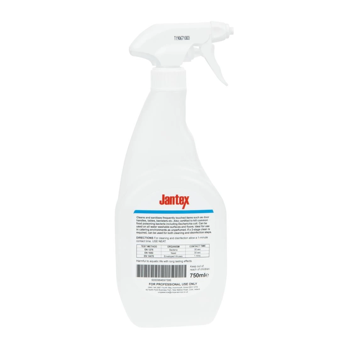 Top 10 ✨ Jantex Virucidal Surface Sanitiser Ready To Use 750ml 👏 3 Top 10 ✨ Jantex Virucidal Surface Sanitiser Ready To Use 750ml 👏 - Image 3