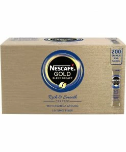 Top 10 🔥 Nescafe Gold Blend Decaf Instant Coffee Sticks 1.8g (Pack Of 200) 🤩