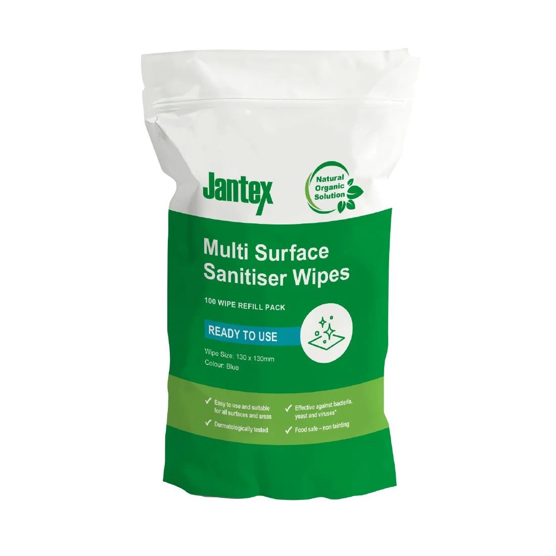 Best Sale ⌛ Jantex Green RTU Probe Sanitiser Wipes Refill Pack 130mm (Pack Of 100) 😀 1 Best Sale ⌛ Jantex Green RTU Probe Sanitiser Wipes Refill Pack 130mm (Pack Of 100) 😀