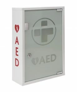 Outlet 🛒 Reliance Medical Automated External Defibrillator Alarmed Metal Cabinet ✔️