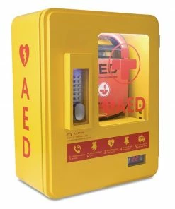 Budget 🔥 Reliance Medical Automated External Defibrillator Alarmed Outdoor Heated Metal Cabinet 🧨 -Cleaning & Janitorial Supplies Shop ch788 rightfull