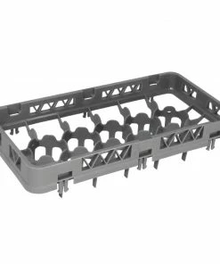 Flash Sale 🎉 Vogue Half Size Glass Rack Dropped Extender 17 Compartments 🥰