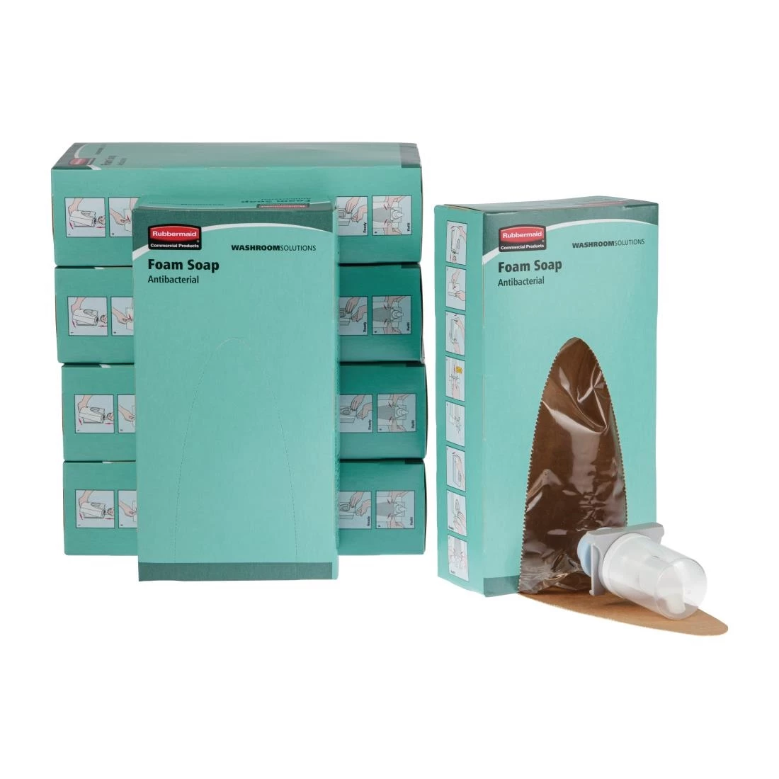 Promo ๐ Rubbermaid Unperfumed Antibacterial Foam Hand Soap 800ml (Pack Of 6) ๐ 5 Promo ๐ Rubbermaid Unperfumed Antibacterial Foam Hand Soap 800ml (Pack Of 6) ๐ - Image 5