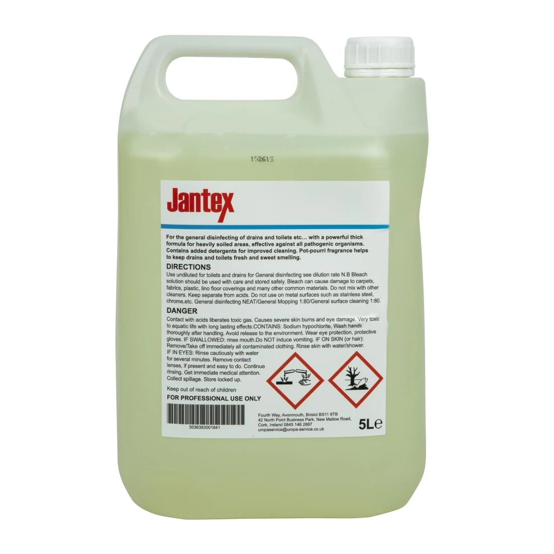 Top 10 🎉 Jantex Pro Thick Bleach Concentrate 5Ltr 🤩 4 Top 10 🎉 Jantex Pro Thick Bleach Concentrate 5Ltr 🤩 - Image 4