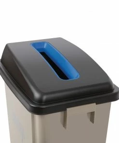 Promo 🎁 Jantex Paper Lid Blue For CK960 🔔 -Cleaning & Janitorial Supplies Shop ck960 cl927 recyclingbin2