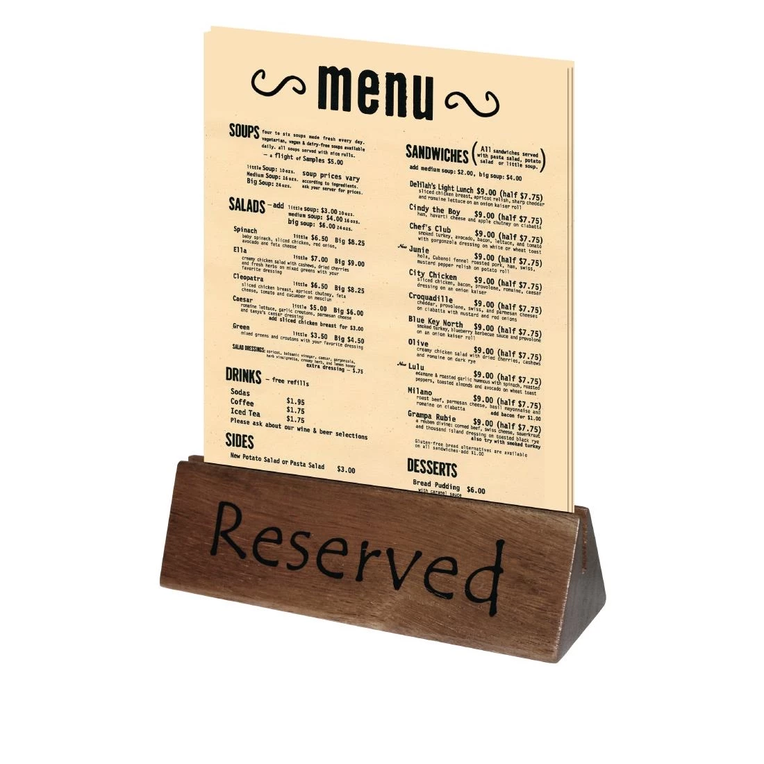 Top 10 🧨 Olympia Acacia Menu Holder And Reserved Sign (Pack Of 10) ⭐ 2 Top 10 🧨 Olympia Acacia Menu Holder And Reserved Sign (Pack Of 10) ⭐ - Image 2