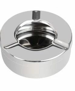 Discount 🥰 Olympia Stainless Steel Windproof Ashtray 90mm (Pack Of 6) 🔔