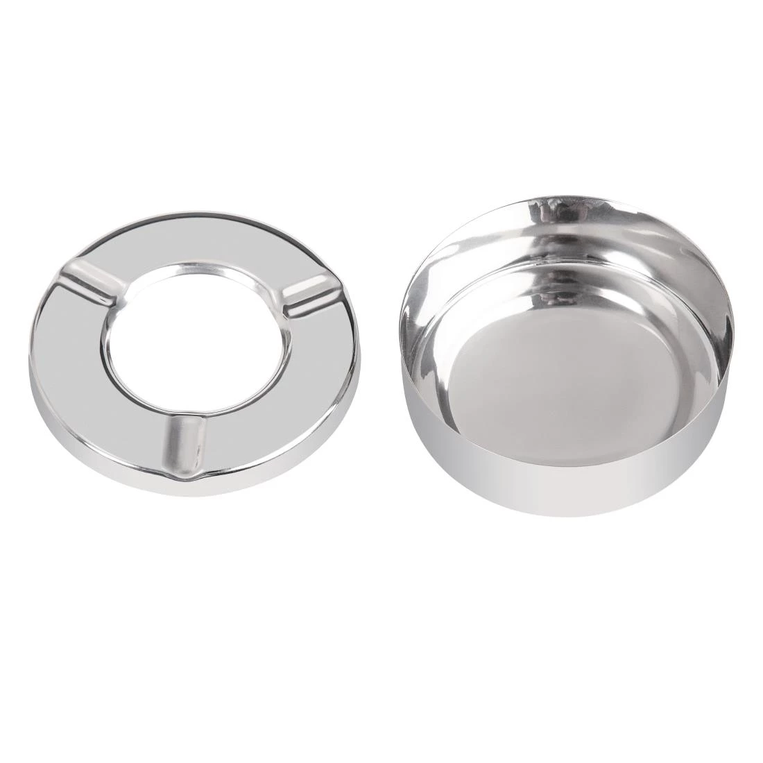 Discount 🥰 Olympia Stainless Steel Windproof Ashtray 90mm (Pack Of 6) 🔔 3 Discount 🥰 Olympia Stainless Steel Windproof Ashtray 90mm (Pack Of 6) 🔔 - Image 3