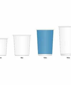 Cheapest ⭐ Fiesta Recyclable Coffee Cups Ripple Wall Black 340ml / 12oz 🔔 -Cleaning & Janitorial Supplies Shop cm544 fiestahotcuprippleblack12oz500