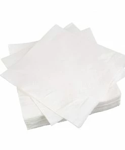 Hot Sale 🔔 Fiesta Recyclable Lunch Napkin White 30x30cm 2ply 1/4 Fold (Pack Of 2000) 😉 -Cleaning & Janitorial Supplies Shop cm562 whitelunchnapkin3