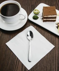 Hot Sale 🔔 Fiesta Recyclable Lunch Napkin White 30x30cm 2ply 1/4 Fold (Pack Of 2000) 😉 -Cleaning & Janitorial Supplies Shop cm562 whitelunchnapkin9