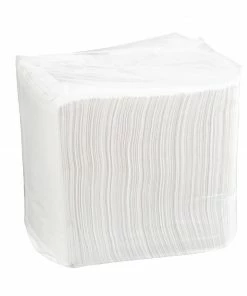 New 🔔 Fiesta Recyclable Lunch Napkin White 30x30cm 2ply 1/4 Fold (Pack Of 250) 🛒 -Cleaning & Janitorial Supplies Shop cm563 whitelunchnapkin7