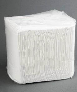 New 🔔 Fiesta Recyclable Lunch Napkin White 30x30cm 2ply 1/4 Fold (Pack Of 250) 🛒 -Cleaning & Janitorial Supplies Shop cm563 whitelunchnapkin8