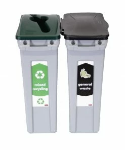 Brand new 🌟 Rubbermaid Slim Jim Two Stream Starter Pack 🥰