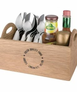 Buy 🧨 Olympia Oak Printed Table Caddy 230mm 👏 -Cleaning & Janitorial Supplies Shop cn517 1