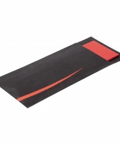 Brand new ๐คฉ Europochette Bari Black Cutlery Pouch With Red Napkin (Pack Of 100) โ๏ธ