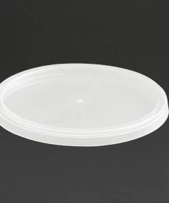 Budget 😍 Fiesta Recyclable Microwavable Deli Pot Lids (Pack Of 100) 🔔