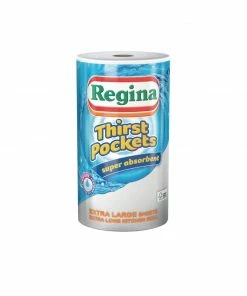 Best reviews of 🌟 Regina Thirst Pockets Kitchen Roll White 2-Ply 22.9m (Pack Of 6) 🌟