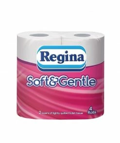Best Sale 🧨 Regina Soft And Gentle Toilet Paper 2-Ply 26.25m (Pack Of 40) ❤️